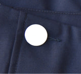 Duke Embellished Button Wide Leg Pants