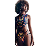 Wakanda African Print Swimsuit