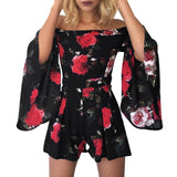 Luvre Floral Print Romper