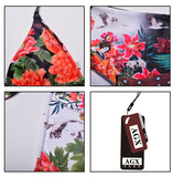 Ture Floral Print Bikini Swimsuit