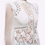 Guipure Lace Blouse