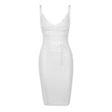 Simone Spaghetti Strap Bandage Dress