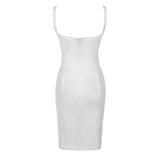 Simone Spaghetti Strap Bandage Dress