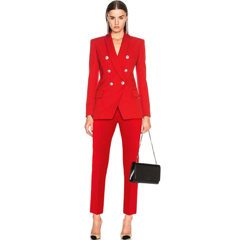 Bella Double Breasted Pant Suit